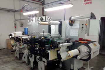 Flexo and label printing machine